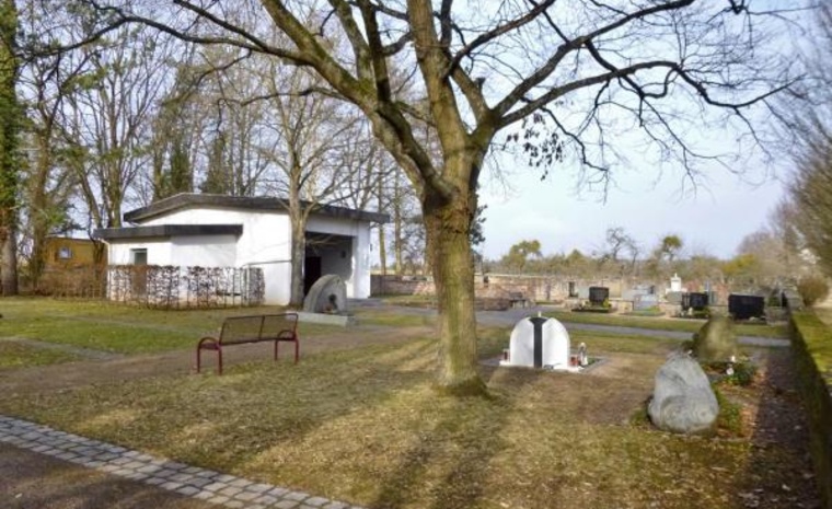 Friedhof im Ortsteil Streit Friedhof im Ortsteil Streit